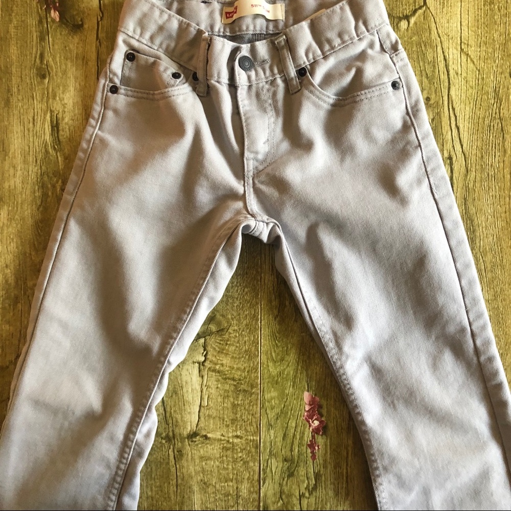 Levi’s 511 light grey Slim Jeans Boys 10R.